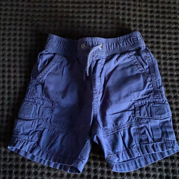 Crazy 8 Toddler Boy Navy Cargo Shorts - Picture 1 of 5